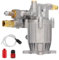 A.M.C. Pompa per Idropulitrice Ad Alta Pressione 3000/3600 PSI 200/240 BAR, Alluminio Pressofuso, Doppiodi Tenuta, Testa in Alluminio, Idropulitrice 6.5/7 HP Pompa Sostitutiva,Portata 2,2/2,4 GPM