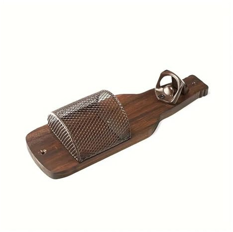 Wall Bottle Opener Corkscrew Gadget for Home Kitchen Useful Things Cool Wooden Can Wine Decor