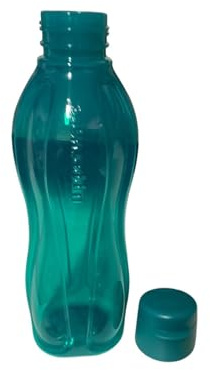 Tupperware to Go Eco 750ml Eco Easy Flip Top Trinkflasche EcoEasy für Getränke geeignet Flasche Kindergarten Sport Arbeit 750 ml grün türkis dunkel