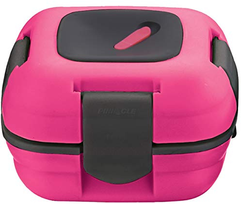 Lunch Box ~ Pinnacle Insulated Leak Proof Lunch Box for Adults and Kids - Thermal Lunch Container with New Heat Release Valve, 16 oz - Pink