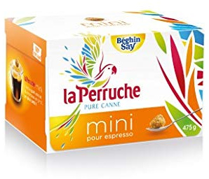 Beghin Say Mini Pure Sugar Cane for Espresso - Box of 475 g