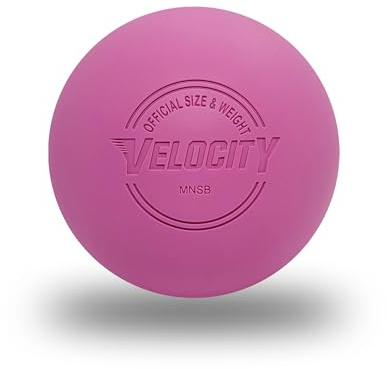 Velocity Practice Lacrosse Balls - 1, 2, 3, 6, 12, 18, 24, 36, 60 und 120 Packungen - Offizielle Größe und Gewicht - Rosa