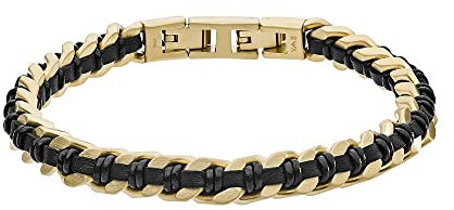Emporio Armani Armband Für Männer, Innenlänge: 185-195mm Gold-Edelstahl-Armband, EGS2723710