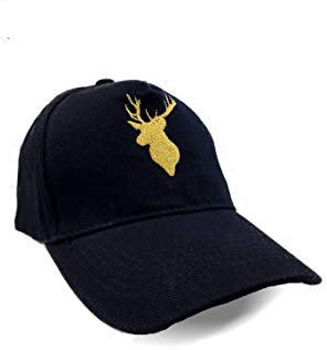 Pet-Jos Hirsch Baseball Kappe Hut Hirsch Hut Klassische Schwarze Baseballkappe Baumwolle Golf Sport Männer Frauen Outdoor Running Sun Fun Hut Snapback