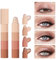 Ombretto Matita 4 in 1 Matte Fine Ombretto Stick Altamente Pigmentato Ombretto Viso Occhi Evidenziatori Penna