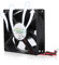 Ventiladores de enfriamiento de 80 mm con Gran Volumen de Aire de 2 Pines, Enfriador de Ventilador de enfriamiento DC12V 0.51A, radiador de enfriamiento de CPU de Alto Rendimiento