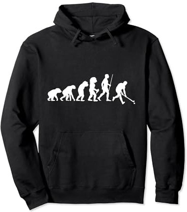 Feldhockey Evolution Geschenk Feldhockey Spieler Geschenk Pullover Hoodie