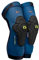 G-Form Pro-Rugged 2 MTB Knieschützer - Mountainbike Knieschützer für Damen und Herren - Storm Blau, Adult Large