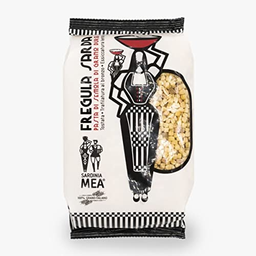 Fregola Tostada, Trafilata al Bronzo, 500g, Sardische Pasta, Fregula, Nudeln, Sardinia Mea