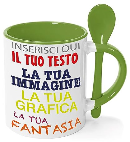 Gruppo Veneziano - tazza in ceramica personalizzata - personalizza la tua tazza con testi , loghi , grafiche , immagini e tanto altro - ideale per regalo e altro - 100% Made in Italy.