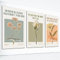 Prinajssiad Poster Taylor August, 40,6 x 61 cm, Musiklied, Swiift Lyric Zitate, Leinwand, Wandkunst, Vintage-Stil, You're on Your Own Kid, Retro-Botanische Blumenbilder für Mädchenzimmer, ungerahmt
