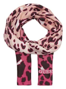 GUESS Scarf 90 x 180 cm, magmagenta, Einheitsgröße