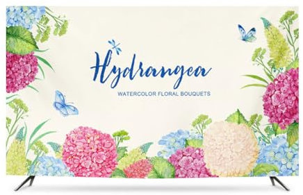 Tv Cover 32 Inch Ultra-thin LCD Monitor Cover Dust Dirt 42 Inch Desktop 43 Inch Hanging Universal Home Decoration 50 Inch 55 Inch TV Dust Cover(Size:43IN,Color:C)