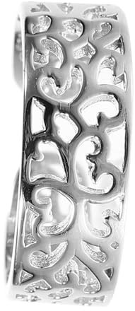 JEWEDECO Zehenring Aus Silber Für Herren Und Damen Verstellbarer Fingerring Mit Modischem Design Strapazierfähiger Schmuck Für Alltag Und Party