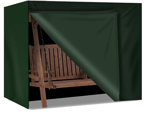 Abdeckung Hollywoodschaukel 210x150x150cm Gartenschaukel, für 2,3,4-Sitzer, Plane wasserfest & Winddicht & UV-Schutz - reißfeste Schutzhülle für Schaukelbank