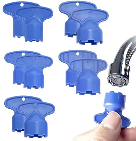 10 Pezzi Aeratore Rubinetto inclusa Chiave di Smontaggio Strumento Rimozione per Sostituzione Della Bagno e la Cucina filtro acqua rubinetti Risparmio Idrico,filtro acqua rubinetto