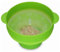 Eco-friendly, Compatto Ed Efficiente Efficiente in Silicone a Microonde a Forno Popper Ciotola Popper con Coperchio e Maniglie per Dormitori Universitari, Piccole Cucine e Uso 'ufficio