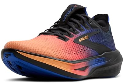 Brooks Men’s Hyperion 3 Neutral Running Shoe, Blue/Coral/Papaya, 11 UK