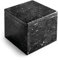IBILI - Salero De Marmol Negro, 11x11x10.3 cms
