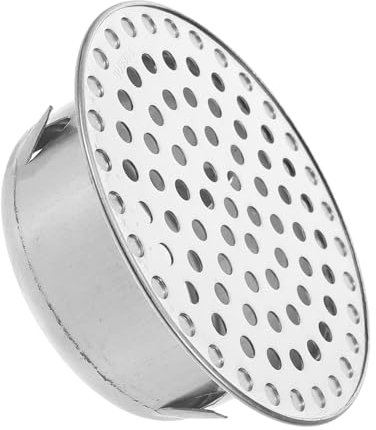 NUOBESTY Tapa De Desagüe De Suelo De Acero Inoxidable Rejilla De Desagüe Para Jardín Exterior Para Balcón Metálica Para Drenaje De Agua Patio o Terraza