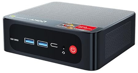 Beelink SER5 5560U Mini PC avec Windows 11 Pro, 6-Core Ryzen 5 5560U, RAM 16 Go DDR4 3200, SSD 500 Go NVMe PCIe 3.0, slot SATA3, Wi-Fi 6 AX, Gigabit Ethernet, Bluetooth 5.2, 4K, HDMI, DisplayPort