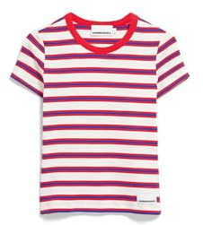 ARMEDANGELS Damen RIPP-T-Shirt aus Bio-Baumwoll Mix KARDAA Stripes Slim Fit