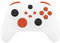 eXtremeRate Boutons de Remplacement pour Xbox Series X/S Manette, LB RB LT RT Triggers Bumpers D-Pad ABXY Start Back Sync Share Boutons pour Xbox Series S/X Manette Orange