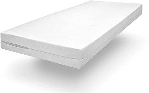 sleepling Topperbezug 100 x 200 cm, Milbenbezug, Evolon Encasing für Allergiker, Allergie & Anti Milben Schutz für Hausstauballergiker, Topper bis 6 cm, 95 Grad Kochfest, Made in Germany