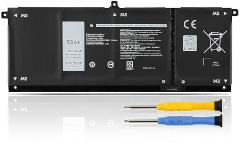 ANTIEE 53Wh H5CKD Laptop Batterie Replacement pour Dell Latitude 3410 3510 Inspiron 5300 5401 5408 5501 5508 5400 7405 7300 7500 2-in-1 Vostro 5300 5301 5401 5501 Series 07T8CD 0TXD03 09077G JK6Y6