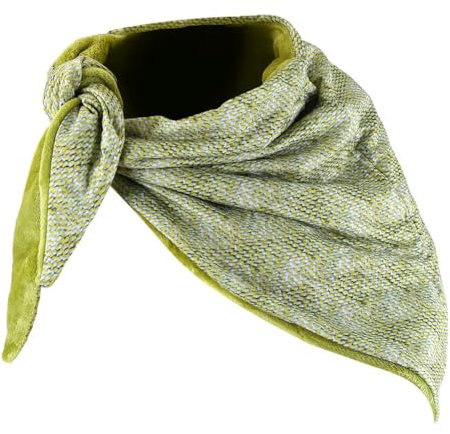 Uposao Damen Schal mit Knopf, Weich Warme Groß Elegant Strickschal Button Knopf Dreieckstuch Lässige Herbstschal Karo Winterschal Halstücher Cape Scarf Halstuch Scarf Frauen Deckenschal