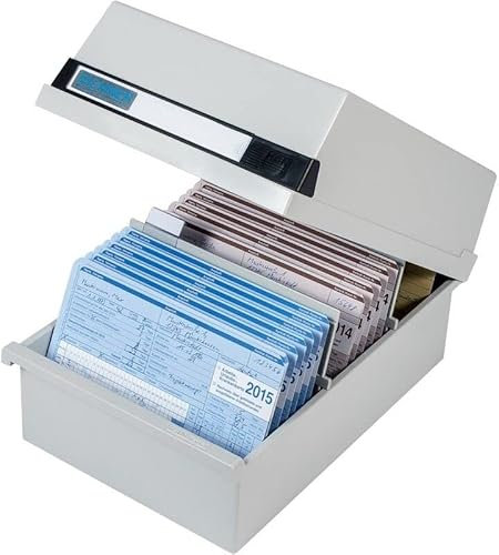 EICHNER Handkarteikasten A5 quer Karteibox für Karteikarten