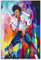 LBMED GemäLde Auf Leinwand Michael Jackson Malen nach Zahlen für Moderne Familiendekoration Wandkunst Malerei Poster Druckt Bilder 15.7x23.6(40x60cm) Kein Rahmen