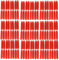144x Kerzen Mega Sparpack Pyramidenkerzen rot 13x60mm Kerze Adventskranz Weihnachtskerzen Baumkerzen Adventskerzen STUWU
