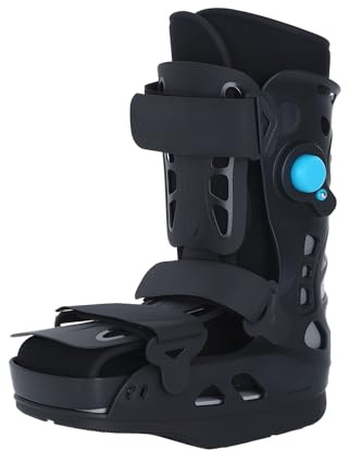 Short Cam Walker Fracture Brace - Forefront Offloading Walking Boot for Broken Toe Injury - Medical Post Op Boot for Foot Surgery, Hammer Toes, Bunion, Feet, Orthopedic (L)