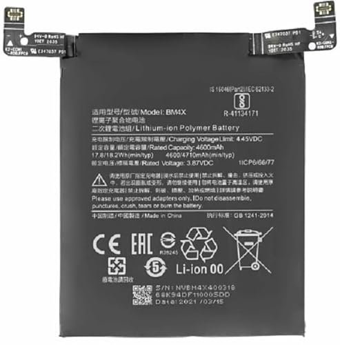 Akku Batterie 4300mAh für Xiaomi M2011K2C, M2011K2G, Mi 11 5G, Mi 11T, BM4X