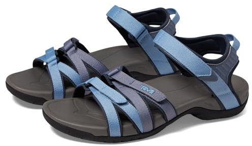 Teva Tirra, Sandalo Sportivo Donna, Blue Multi, 38 EU