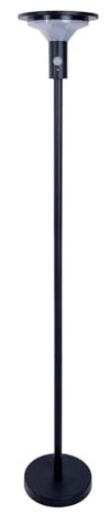 Näve Solarleuchte Gartenleuchte Stehleuchte Wegeleuchte Balkonlampe LED IP44 Schwarz