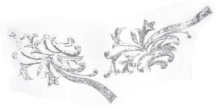 NUOBESTY 3 Paare Blumen Tuch Aufkleber Lebensbaumapplikationen Weihnachtsstoffdekoration Spitze Bestickte Aufnäher Gestickte Blumenflecken Nähpflaster Braut Schmücken Polyester Kleidung