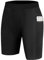 AUYAO Herren Kompressionsshorts, Schnelltrocknendes Base Layer Tights Sport Unterhosen Trainingsshorts für Enge Trockene und Atmungsaktive Radlerhose, Sportshorts Laufhose mit Handytasche(XL)