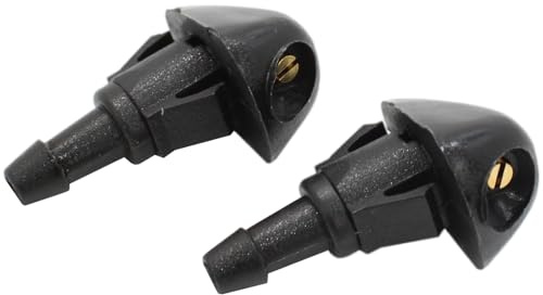 BIAREN 2x Front Windscreen Water Washer Nozzle Spray Jets For Honda Civic Jazz CR-V Accord Shuttle Prelude 76810-SEA-A01 76810SEAA01