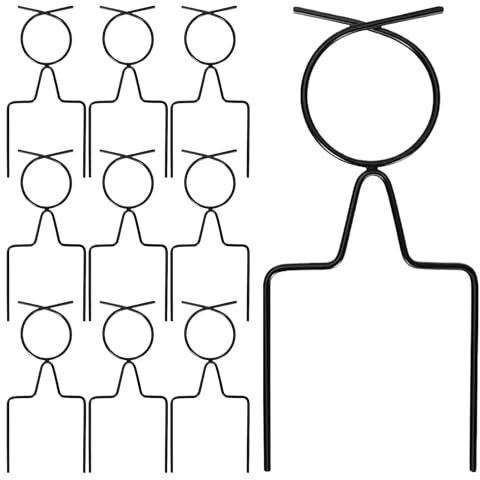 Hose Guide, Garden Hose Guide - Pack of 10 Waterproof Decorative Hose Guide - Garden Water Hose Stake, Adjustable Irrigation Equipment for Garden/Lawd/Yard Plant Protection