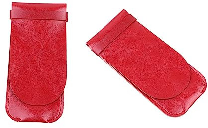 GETAJGHSD 1Stk Stiftetui aus Leder federmäppchen kraxe Schreibwaren kalemlik trauzeugengeschenke Kosmetik-Make-up-Pinsel-Organizer Vintage Bleistifthülle Stifthalter aus Leder Stiftebeutel