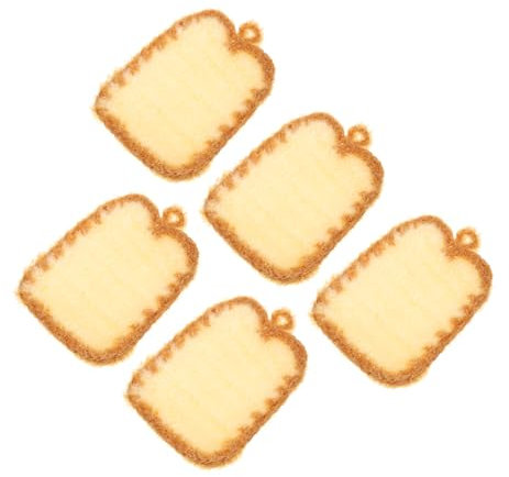 ROMISBABA 5 Piezas Paño De Cocina No Graso Accesorios para El Hogar Paño De Limpieza Reutilizable Toallas para La Cocina Trapos para Lavar Cubiertos Fregador De Utensilios Poliéster