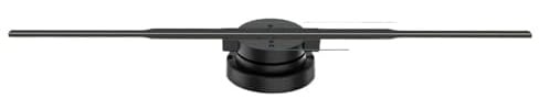 27–65 cm 3D-Hologramm-Projektionsleuchte mit WLAN-LED-Logo, Hologramm-Lichtplayer, Fernbedienung, 3D-Ventilator und Hologramm-Werbeleuchten(PD42 Highlight)