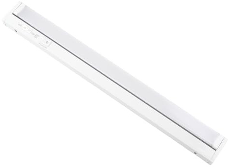 LUXULA LED Unterbauleuchte schwenkbar 55cm Weiß, 8W 800lm | Schrankbeleuchtung mit Schalter, 3CCT dimmbar 2700K 4000K 6000K, IP20, Unterbau Lichtleiste, Küchenlampe, verknüpfbar
