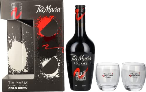 Tia Maria 2 Glasses + GB Liköre (1 x 0.7 l)