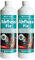 HOTREGA Abflussreiniger Konzentrat 1L - Effektiver Rohrreiniger gegen Verstopfungen, 2 Stück - Ideal für Küche, Bad, Waschbecken, Dusche & Toilette