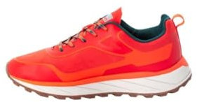 Jack Wolfskin Herren Terrashelter Low M, Orange / Dark Green, 47 EU