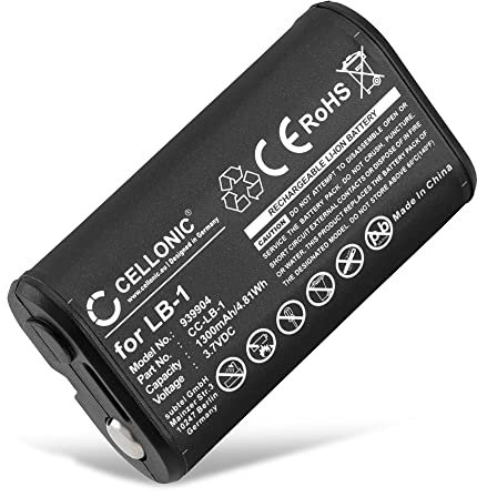 CELLONIC Batterie Compatible avec Rode VideoMic Pro Plus, Rode Performer TX-M2 1300mAh 3.7v