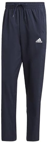 adidas Herren Aeroready Essentials Stanford Open Hem Embroidered Small Logo Pants, Legend Ink, S Tall